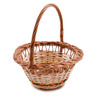10-inch Stoneware Basket with Handle - Polmedia Polish Pottery H0558M