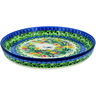 10-inch Stoneware Cookie Platter - Polmedia Polish Pottery H2798L