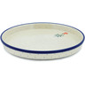 10-inch Stoneware Cookie Platter - Polmedia Polish Pottery H3272M
