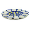 10-inch Stoneware Egg Plate - Polmedia Polish Pottery H2390M