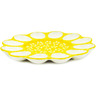 10-inch Stoneware Egg Plate - Polmedia Polish Pottery H2552M