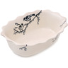 10-inch Stoneware Oval Bowl - Polmedia Polish Pottery H8529L