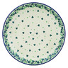 10-inch Stoneware Plate - Polmedia Polish Pottery H0982M