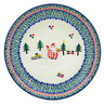 10-inch Stoneware Plate - Polmedia Polish Pottery H1024M