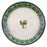 10-inch Stoneware Plate - Polmedia Polish Pottery H4219L