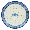 10-inch Stoneware Plate - Polmedia Polish Pottery H9081L