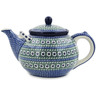 105 oz Stoneware Tea or Coffee Pot - Polmedia Polish Pottery H8521K