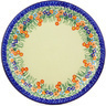 11-inch Stoneware Plate - Polmedia Polish Pottery H2876G