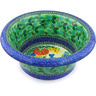 12-inch Stoneware Bowl with Rolled Lip - Polmedia Polish Pottery H6181G