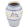 12-inch Stoneware Vase - Polmedia Polish Pottery H7843L