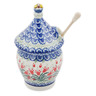 12 oz Stoneware Honey Jar - Polmedia Polish Pottery H6094K