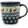 12 oz Stoneware Mug - Polmedia Polish Pottery H1865I