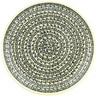 13-inch Stoneware Platter - Polmedia Polish Pottery H9858G