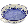 13-inch Stoneware Round Baker with Handles - Polmedia Polish Pottery H5439L