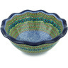 14-inch Stoneware Bowl - Polmedia Polish Pottery H6023A