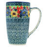 14 oz Stoneware Mug - Polmedia Polish Pottery H8839L