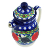 15 oz Stoneware Tea or Coffee Pot - Polmedia Polish Pottery H9952M