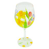 15 oz Stoneware Wine Glass - Polmedia Polish Pottery H4259M