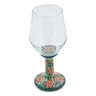 15 oz Stoneware Wine Glass - Polmedia Polish Pottery H4291K