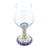 15 oz Stoneware Wine Glass - Polmedia Polish Pottery H6306J