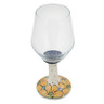 15 oz Stoneware Wine Glass - Polmedia Polish Pottery H6316J