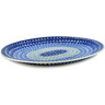 16-inch Stoneware Platter - Polmedia Polish Pottery H2763M