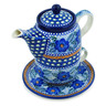 17 oz Stoneware Tea Set for One - Polmedia Polish Pottery H8621L