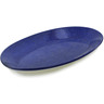 18-inch Stoneware Platter - Polmedia Polish Pottery H1766B