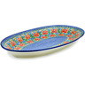 18-inch Stoneware Platter - Polmedia Polish Pottery H3982L
