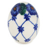 2-inch Stoneware Egg Figurine - Polmedia Polish Pottery H0145L
