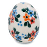 2-inch Stoneware Egg Figurine - Polmedia Polish Pottery H0552M