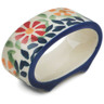 2-inch Stoneware Napkin Ring - Polmedia Polish Pottery H7625K