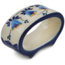 2-inch Stoneware Napkin Ring - Polmedia Polish Pottery H7633K