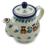 20 oz Stoneware Tea or Coffee Pot - Polmedia Polish Pottery H0136I
