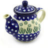 20 oz Stoneware Tea or Coffee Pot - Polmedia Polish Pottery H9838E