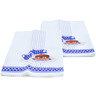 24-inch Stoneware Set of 2 Kitchen Towels - Polmedia Polish Pottery H4153M