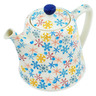 29 oz Stoneware Tea or Coffee Pot - Polmedia Polish Pottery H1193M