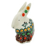 3-inch Stoneware Bunny Figurine - Polmedia Polish Pottery H3220B