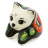 3-inch Stoneware Cat Figurine - Polmedia Polish Pottery H0885E