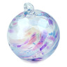 3-inch Stoneware Christmas Ball Ornament - Polmedia Polish Pottery H5687M