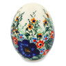 3-inch Stoneware Egg Figurine - Polmedia Polish Pottery H7920C
