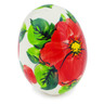 3-inch Stoneware Egg Figurine - Polmedia Polish Pottery H8839M