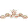3-inch Stoneware Mini Tea Set - Polmedia Polish Pottery H1529M