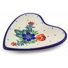 3-inch Stoneware Tea Bag or Lemon Plate - Polmedia Polish Pottery H5460I