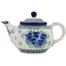 30 oz Stoneware Tea or Coffee Pot - Polmedia Polish Pottery H3756L