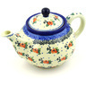 30 oz Stoneware Tea or Coffee Pot - Polmedia Polish Pottery H6379D