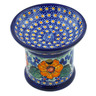 4-inch Stoneware Aroma Oil Burner Lamp - Polmedia Polish Pottery H5185J
