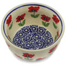 4-inch Stoneware Bowl - Polmedia Polish Pottery H2293K