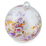 4-inch Stoneware Christmas Ball Ornament - Polmedia Polish Pottery H5663M