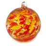 4-inch Stoneware Christmas Ball Ornament - Polmedia Polish Pottery H5701M